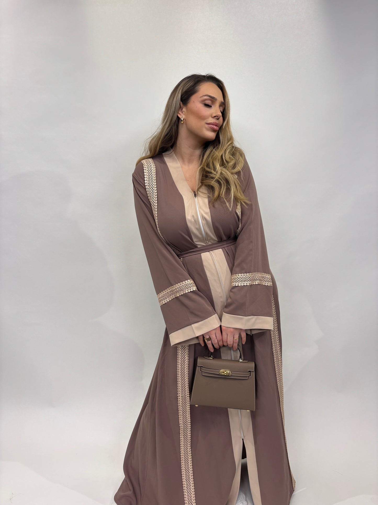 ABAYA PALME BROWN