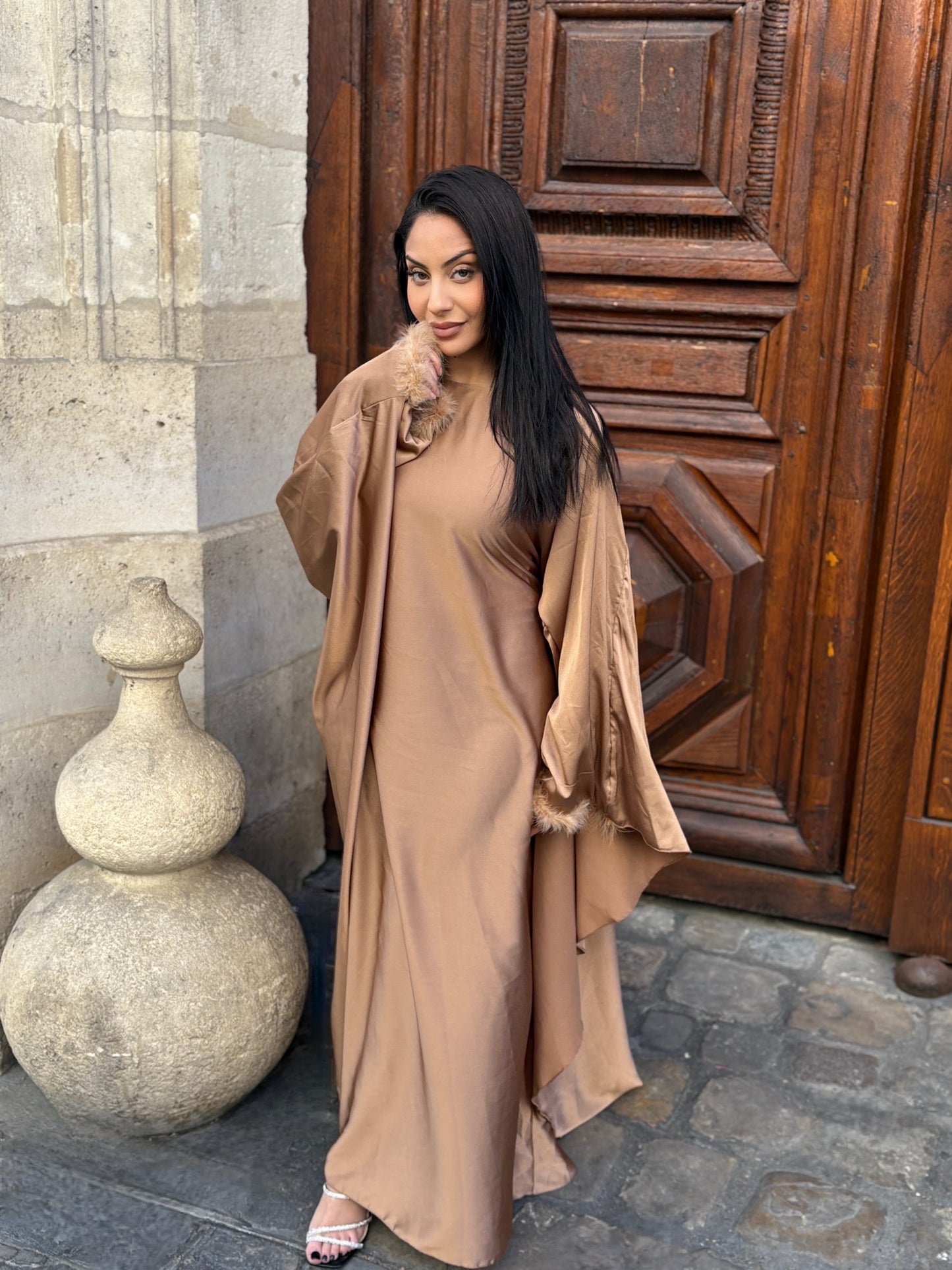 ABAYA KATTY CAMEL